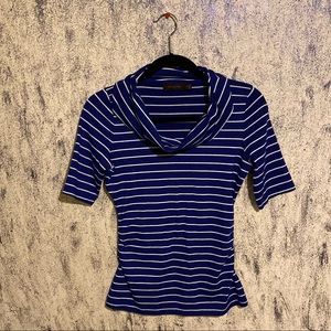 THE LIMITED Short-Sleeve Mock Turtleneck